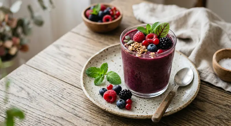 Erdei gyümölcs smoothie