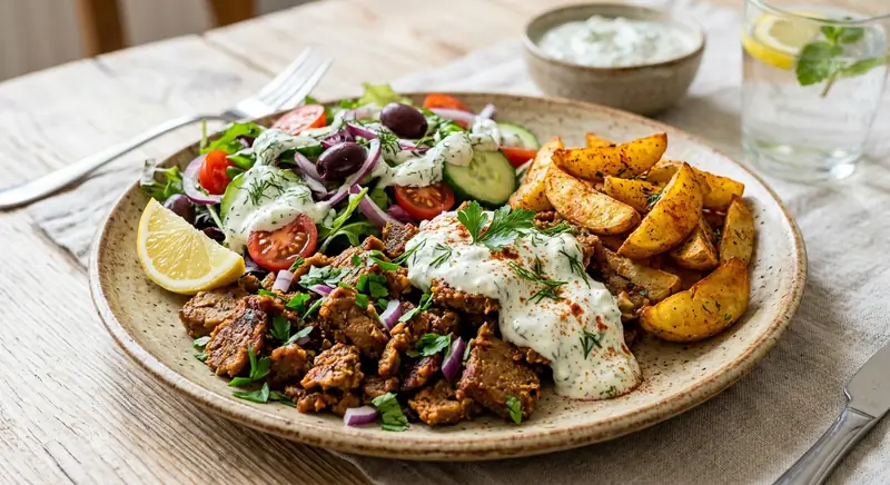 Gyros tál