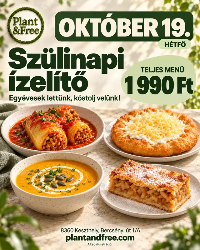1 évesek lettünk – kóstolj velünk!